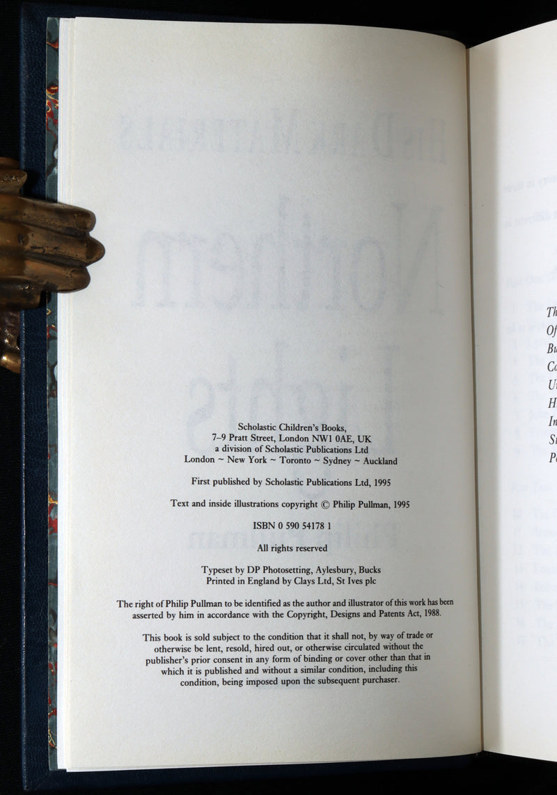 1995 First Editions Morocco Binding - Philip Pullman His Dark Materials Trilogy