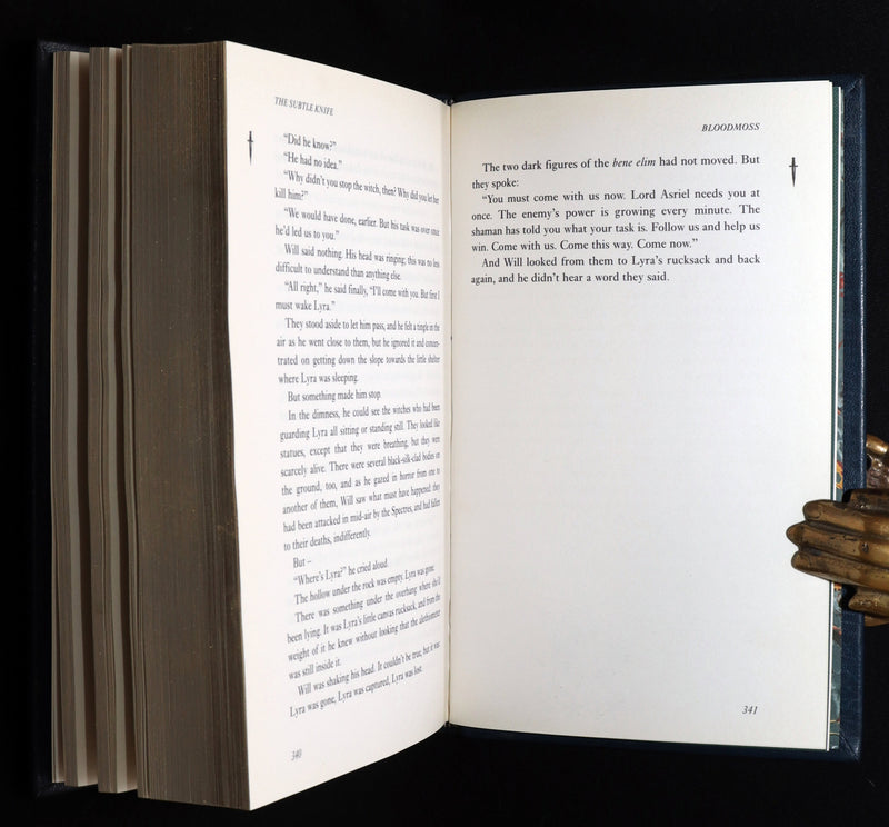 1995 First Editions Morocco Binding - Philip Pullman His Dark Materials Trilogy