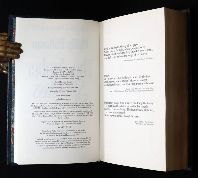 1995 First Editions Morocco Binding - Philip Pullman His Dark Materials Trilogy