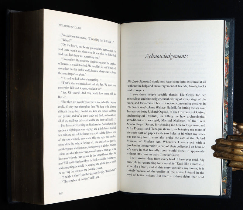 1995 First Editions Morocco Binding - Philip Pullman His Dark Materials Trilogy