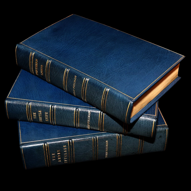 1995 First Editions Morocco Binding - Philip Pullman His Dark Materials Trilogy