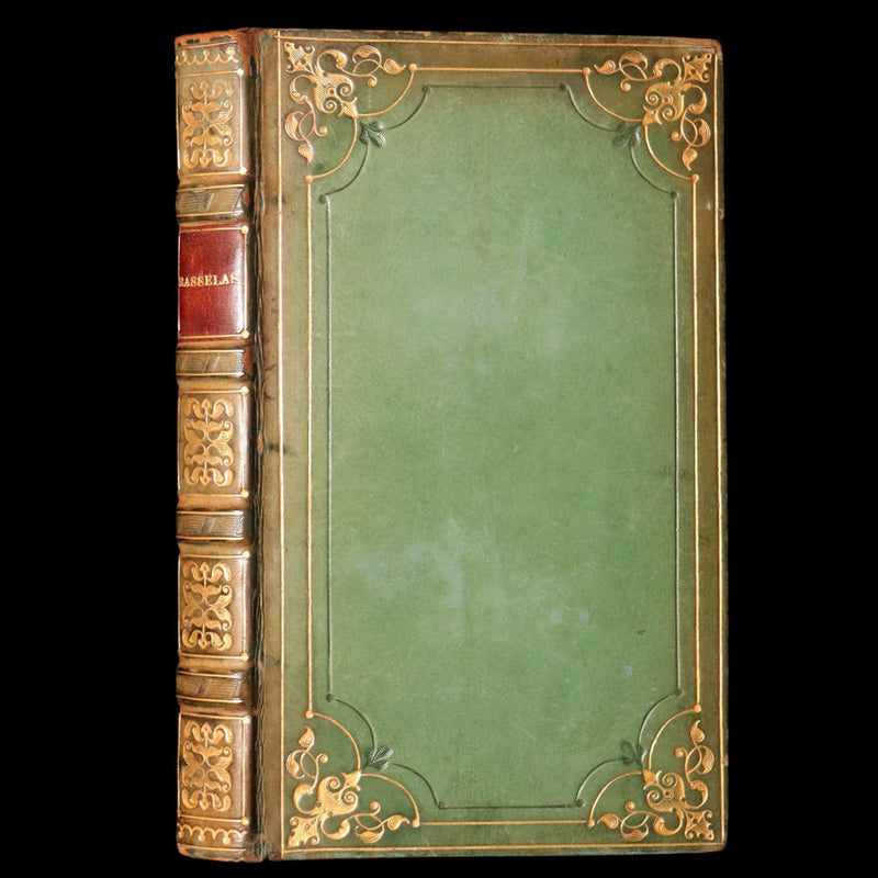 1827 Rare Philosophical Book - Rasselas; A Tale. With Dinarbas; A Tale