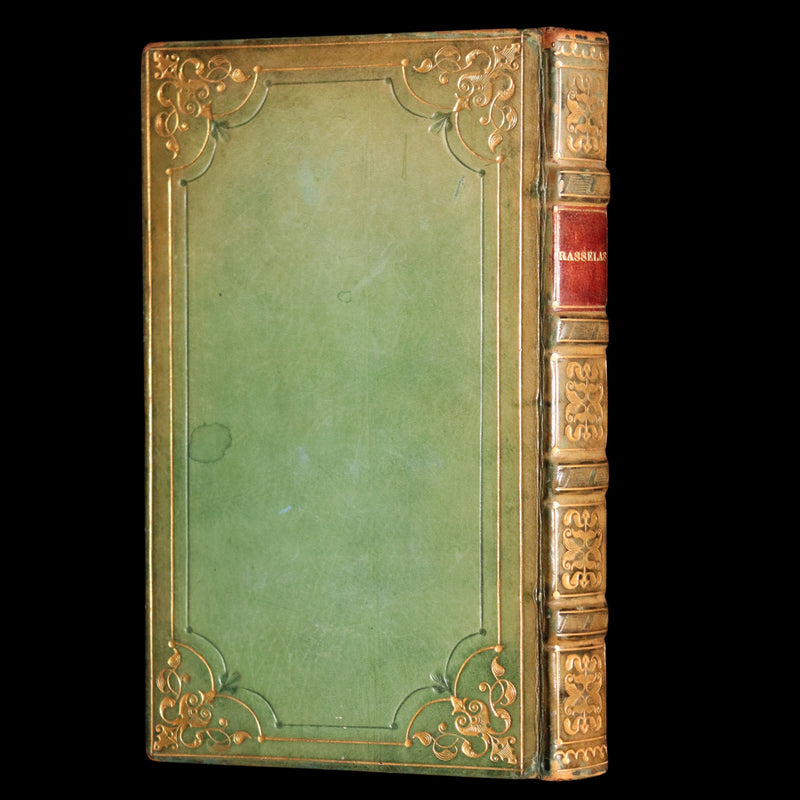 1827 Rare Philosophical Book - Rasselas; A Tale. With Dinarbas; A Tale