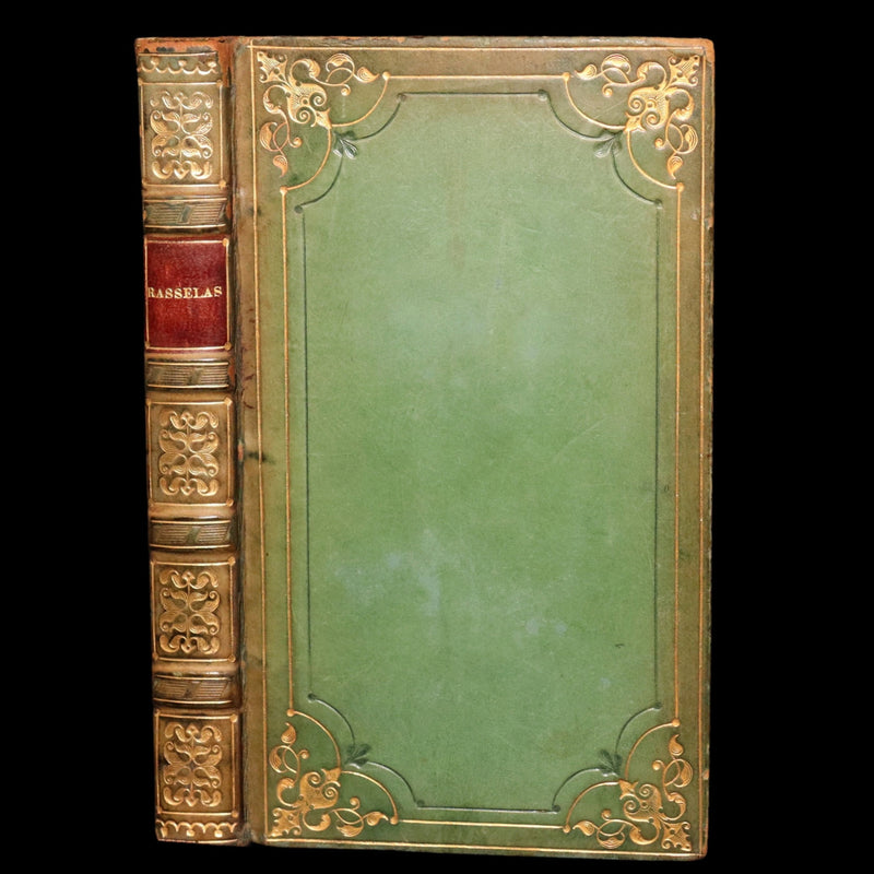 1827 Rare Philosophical Book - Rasselas; A Tale. With Dinarbas; A Tale
