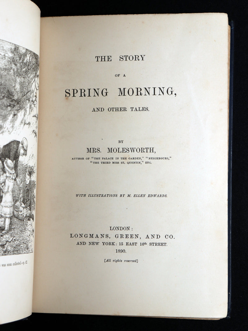1890 1stED - The Story of a Spring Morning and Other Tales by Mary L. Molesworth
