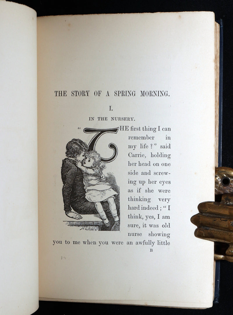 1890 1stED - The Story of a Spring Morning and Other Tales by Mary L. Molesworth