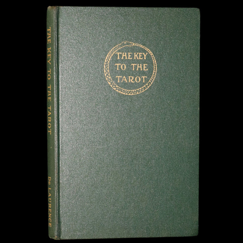 1918 First Edition - The Illustrated Key to the Tarot, Divination by de Laurence
