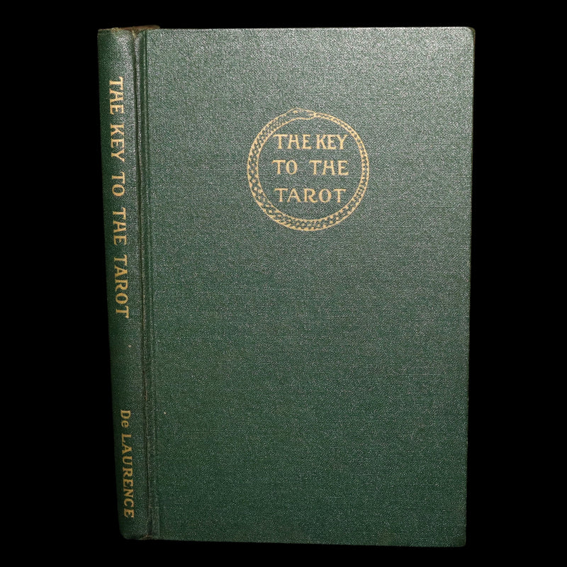 1918 First Edition - The Illustrated Key to the Tarot, Divination by de Laurence