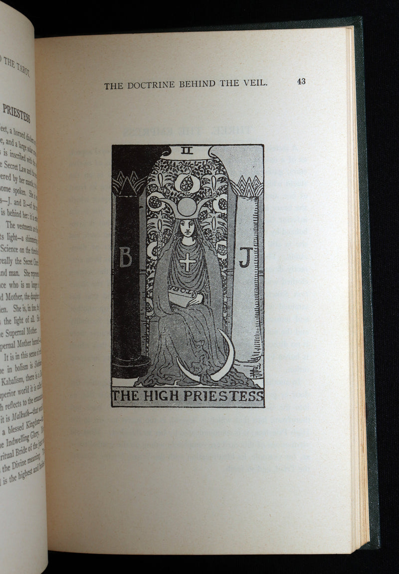 1918 First Edition - The Illustrated Key to the Tarot, Divination by de Laurence