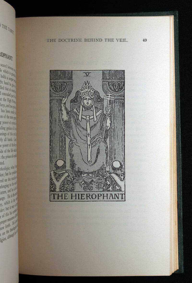 1918 First Edition - The Illustrated Key to the Tarot, Divination by de Laurence