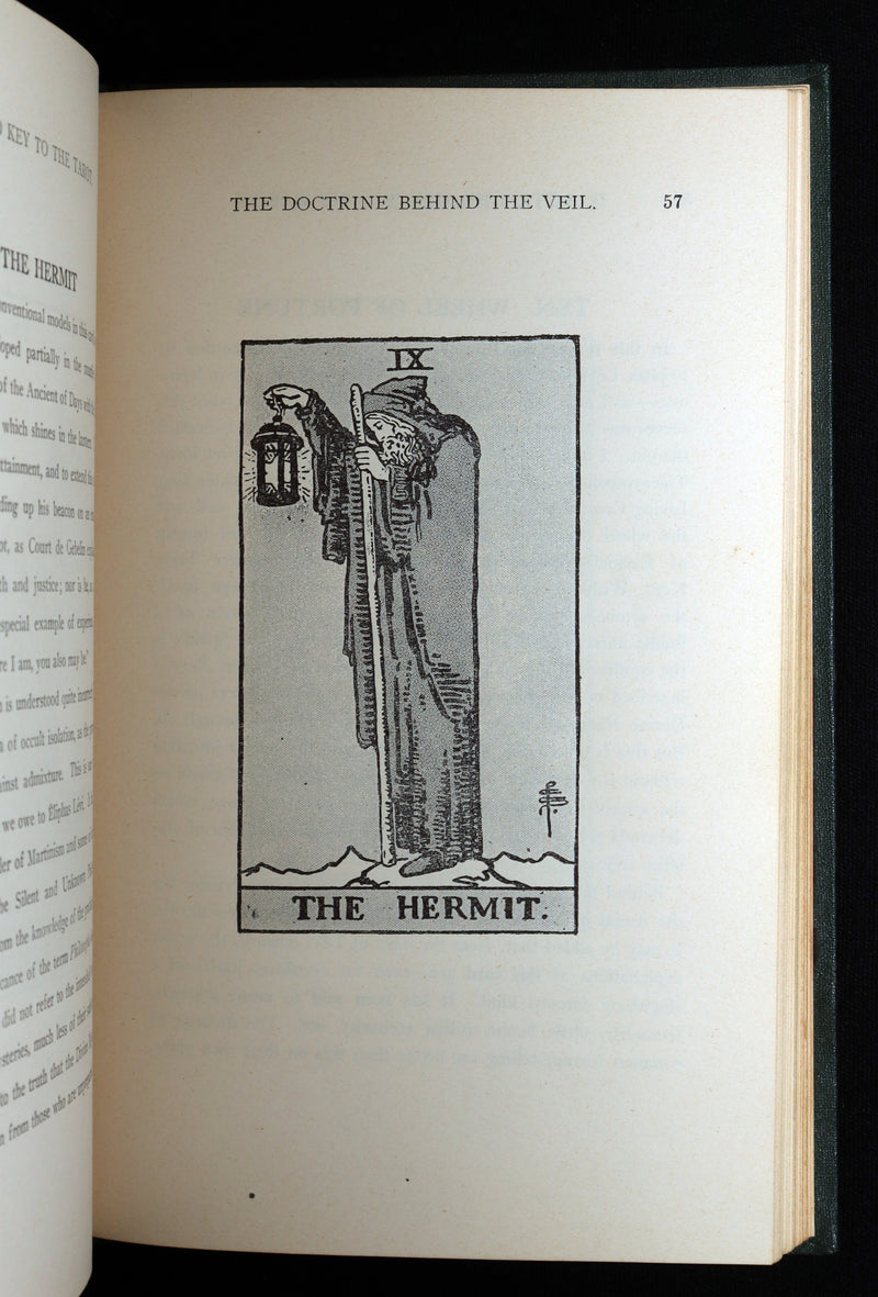 1918 First Edition - The Illustrated Key to the Tarot, Divination by de Laurence