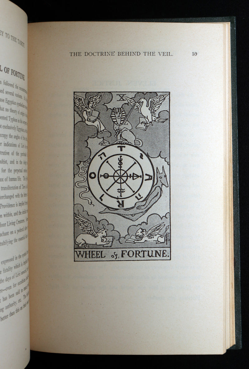 1918 First Edition - The Illustrated Key to the Tarot, Divination by de Laurence