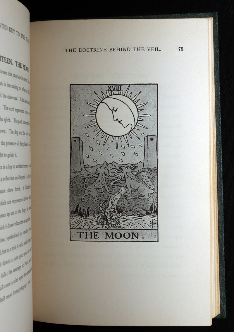 1918 First Edition - The Illustrated Key to the Tarot, Divination by de Laurence