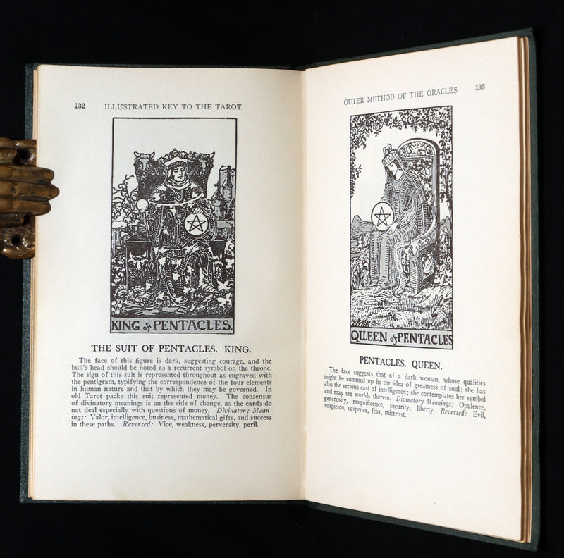 1918 First Edition - The Illustrated Key to the Tarot, Divination by de Laurence
