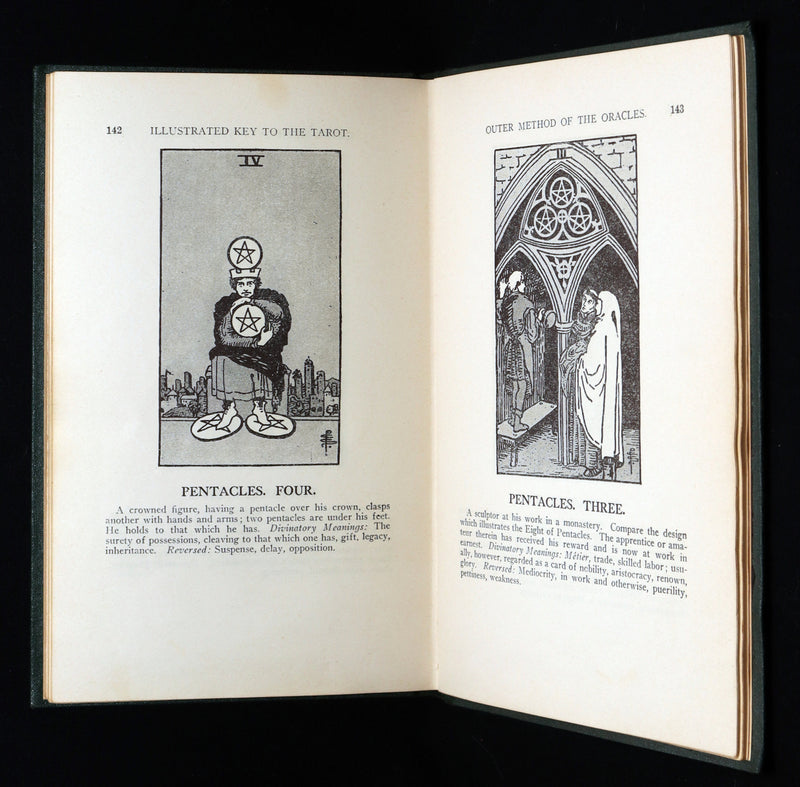 1918 First Edition - The Illustrated Key to the Tarot, Divination by de Laurence