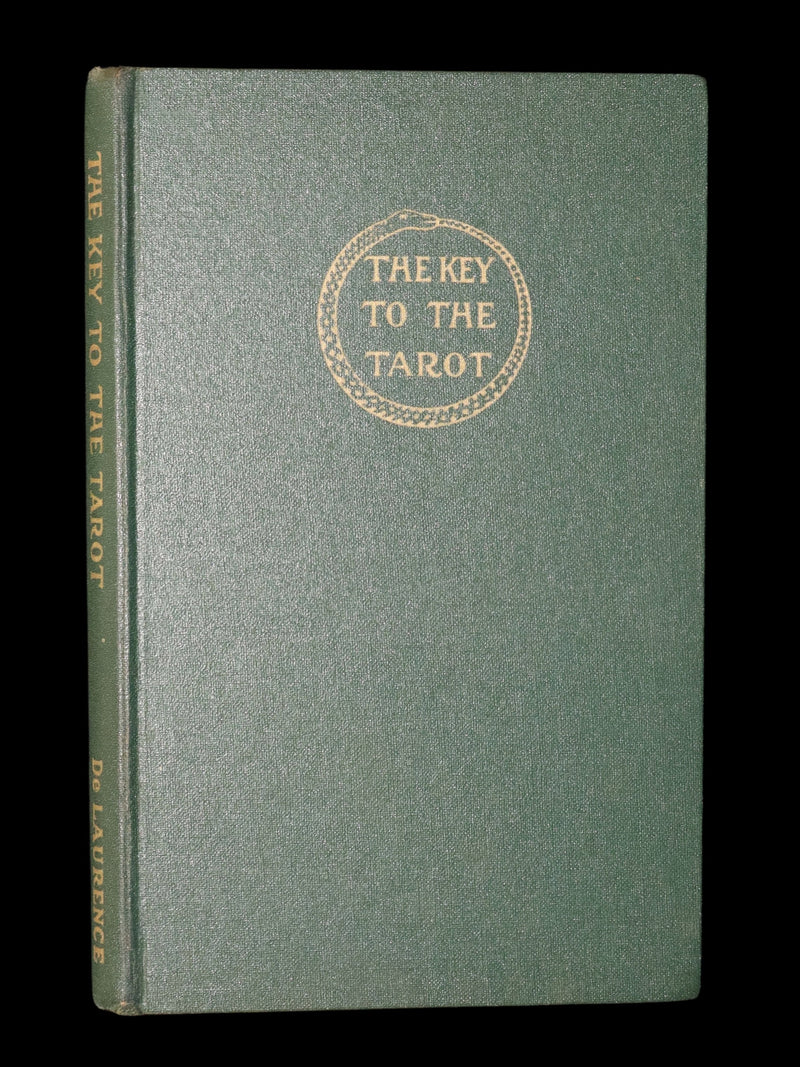 1918 First Edition - The Illustrated Key to the Tarot, Divination by de Laurence