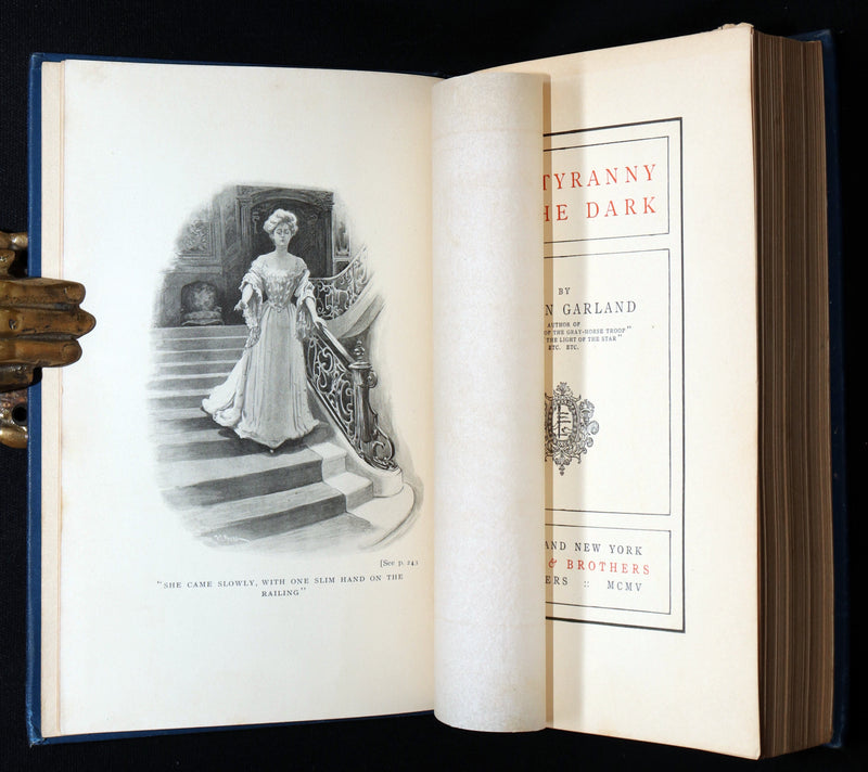 1905 First Edition - The Tyranny of the Dark by Hamlin Garland, Spiritualism