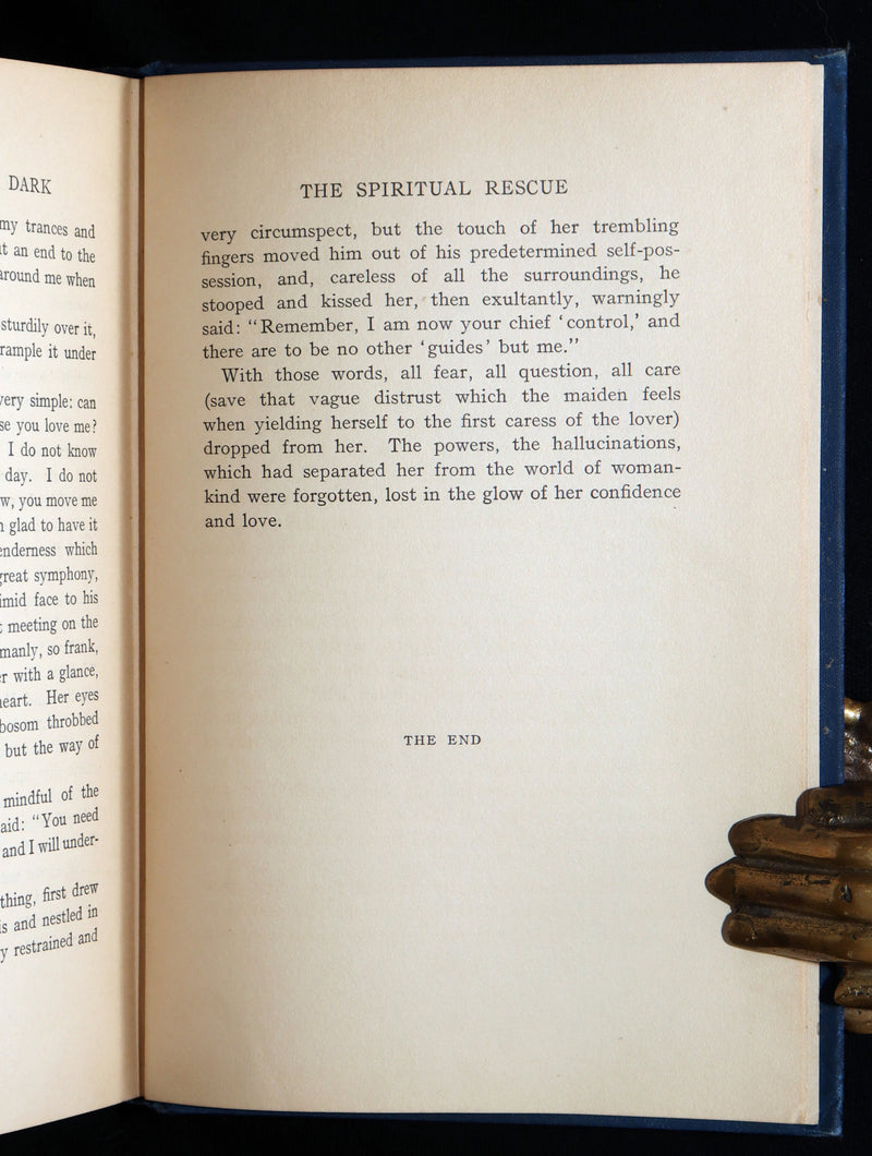 1905 First Edition - The Tyranny of the Dark by Hamlin Garland, Spiritualism