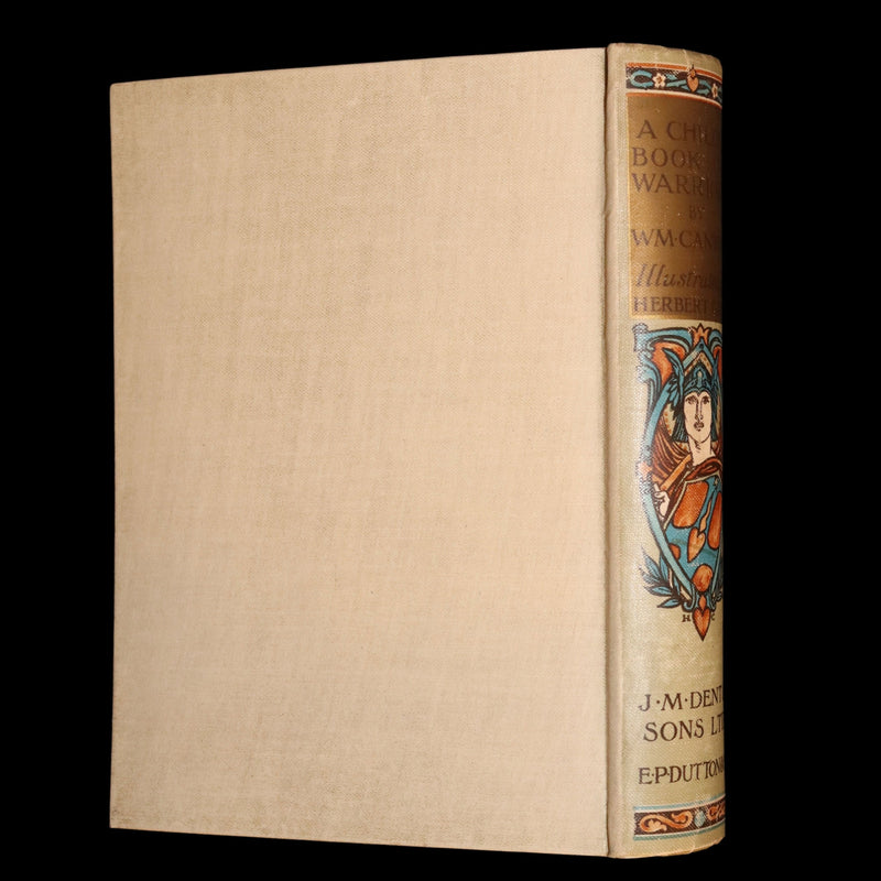 1912 Rare First Edition - A Child’s Book of Warriors Illustrated by Herbert Cole