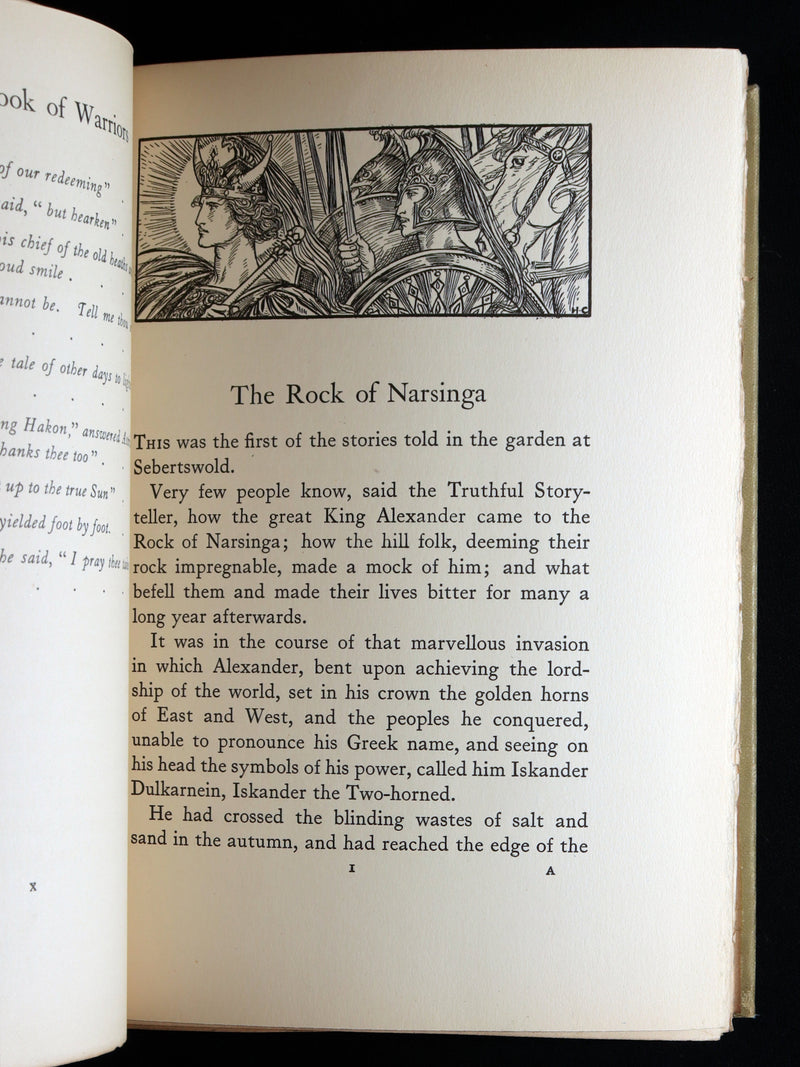 1912 Rare First Edition - A Child’s Book of Warriors Illustrated by Herbert Cole