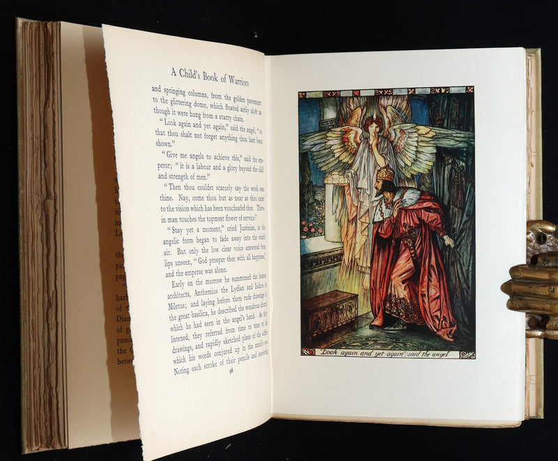 1912 Rare First Edition - A Child’s Book of Warriors Illustrated by Herbert Cole