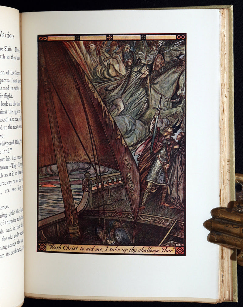 1912 Rare First Edition - A Child’s Book of Warriors Illustrated by Herbert Cole