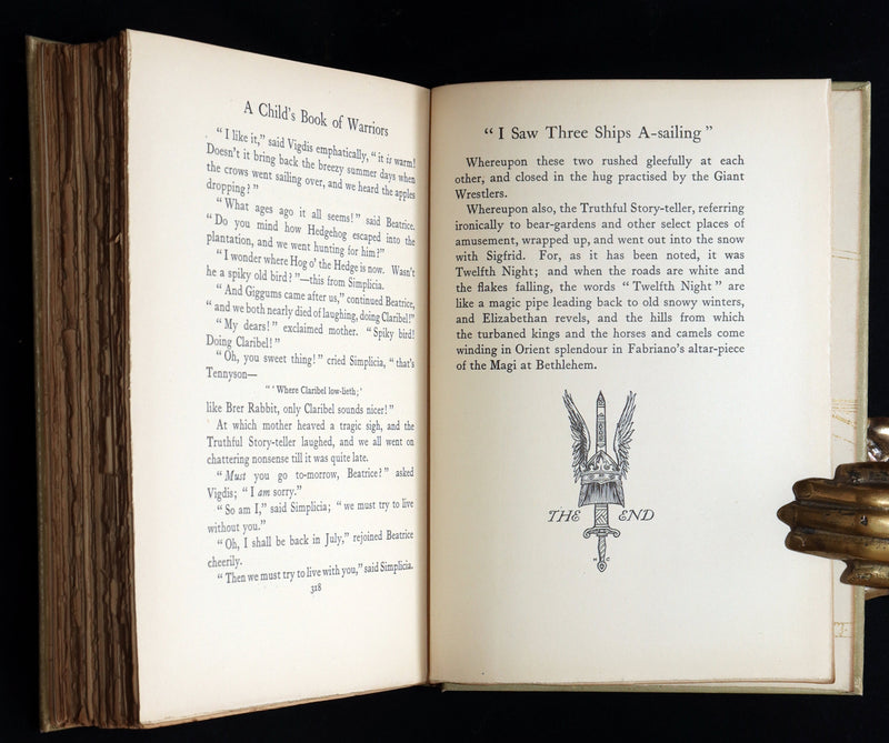 1912 Rare First Edition - A Child’s Book of Warriors Illustrated by Herbert Cole
