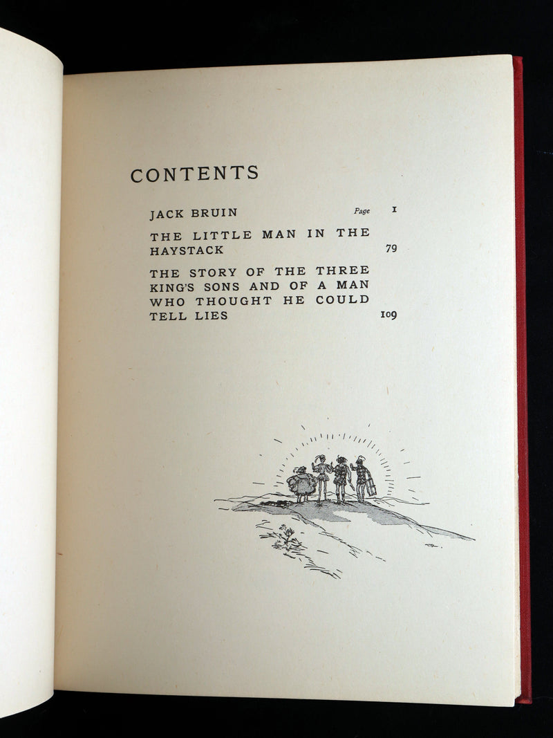 1915 Rare First Edition - Grandmother’s Fairy Tales Illustrated by Maurice Lalau