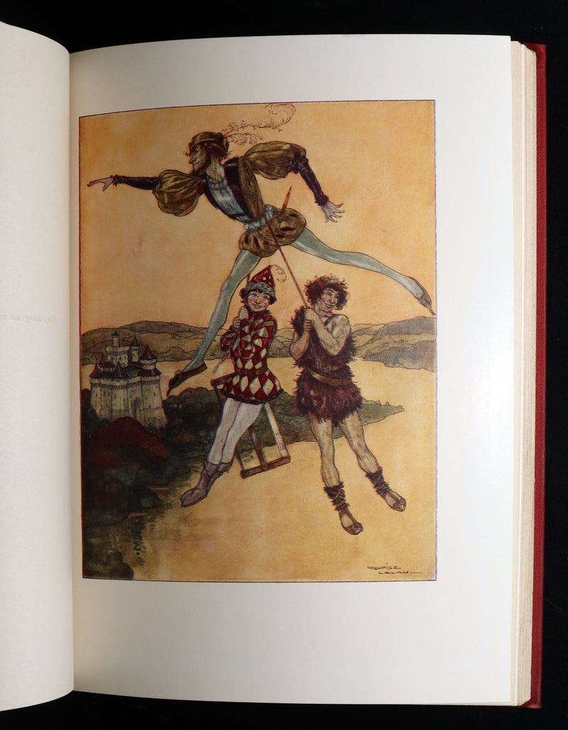 1915 Rare First Edition - Grandmother’s Fairy Tales Illustrated by Maurice Lalau