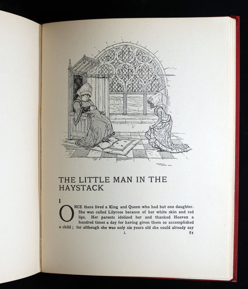 1915 Rare First Edition - Grandmother’s Fairy Tales Illustrated by Maurice Lalau