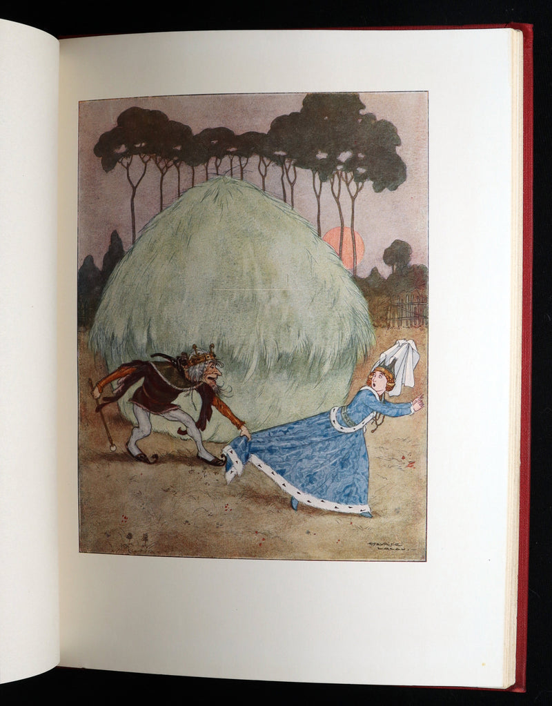 1915 Rare First Edition - Grandmother’s Fairy Tales Illustrated by Maurice Lalau