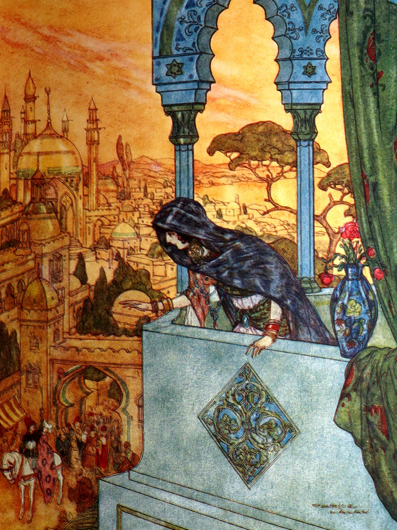 1915 Rare First Edition - Grandmother’s Fairy Tales Illustrated by Maurice Lalau