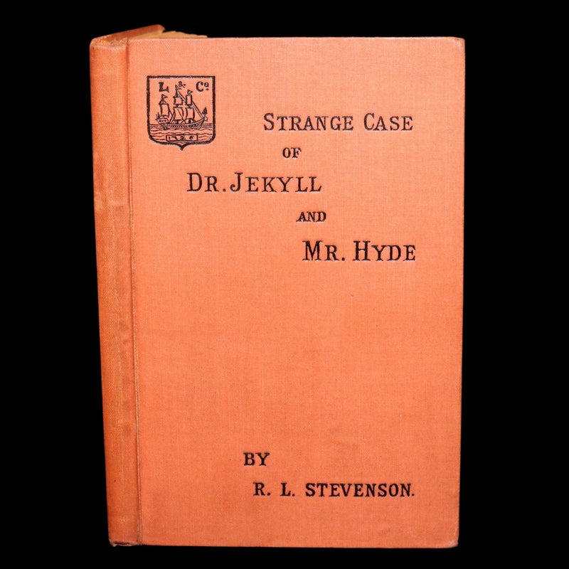 1886 Scarce Third Edition - Strange Case of Dr. Jekyll and Mr. Hyde by Stevenson