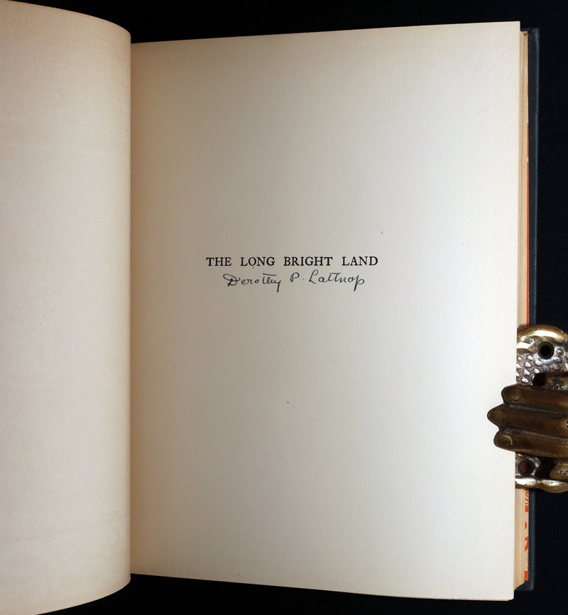 1929 Signed First Edition - The Long Bright Land, Fairy Tales from Southern Seas