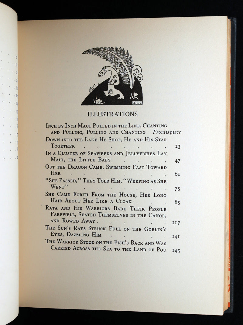1929 Signed First Edition - The Long Bright Land, Fairy Tales from Southern Seas