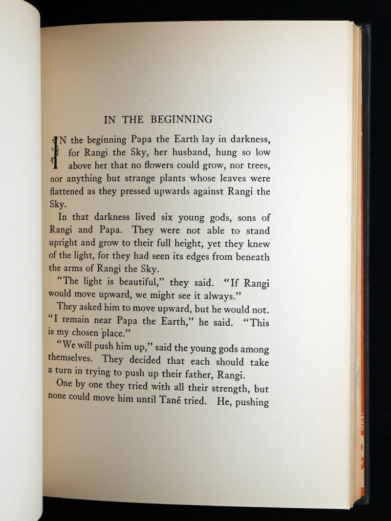 1929 Signed First Edition - The Long Bright Land, Fairy Tales from Southern Seas