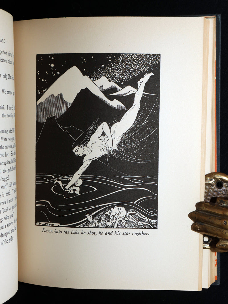 1929 Signed First Edition - The Long Bright Land, Fairy Tales from Southern Seas