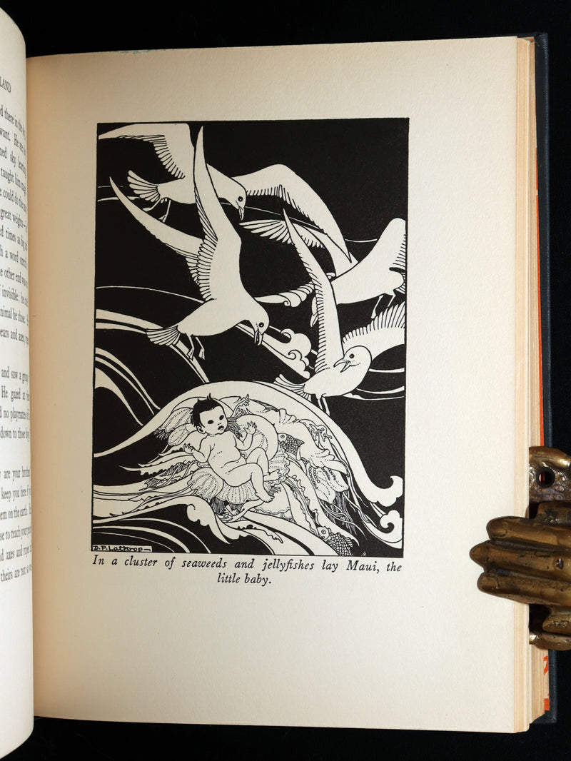 1929 Signed First Edition - The Long Bright Land, Fairy Tales from Southern Seas