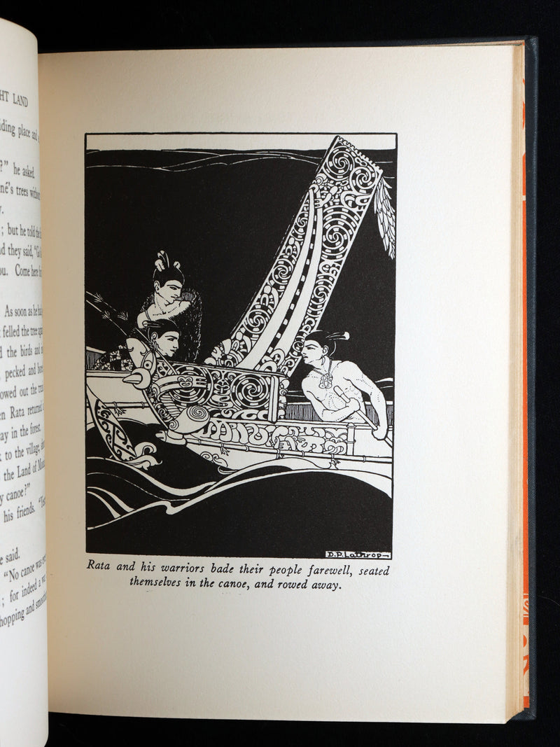 1929 Signed First Edition - The Long Bright Land, Fairy Tales from Southern Seas