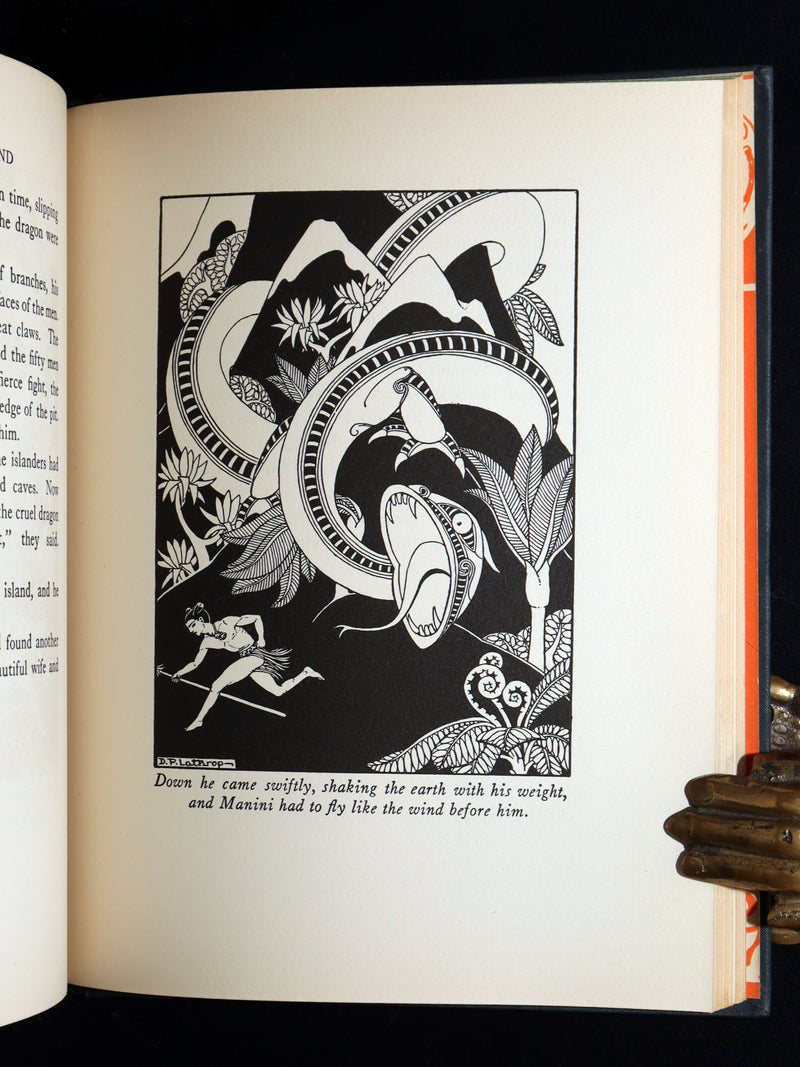 1929 Signed First Edition - The Long Bright Land, Fairy Tales from Southern Seas