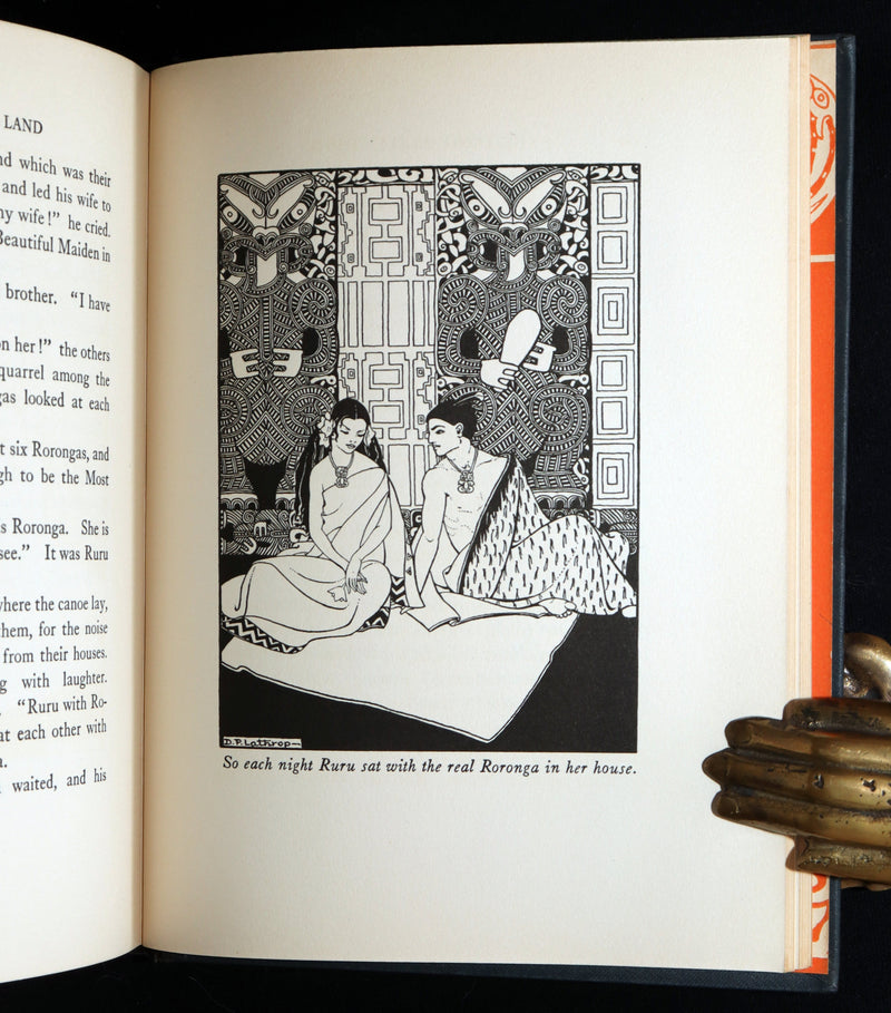 1929 Signed First Edition - The Long Bright Land, Fairy Tales from Southern Seas