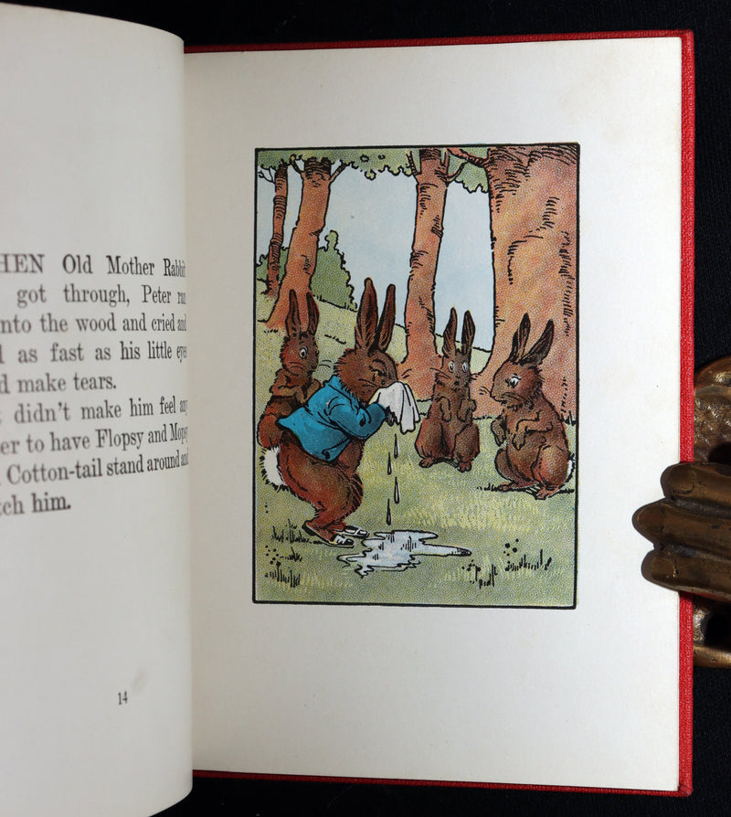 1935 Rare Book with Dust Jacket - How Peter Rabbit Went to Sea by Duff Graham