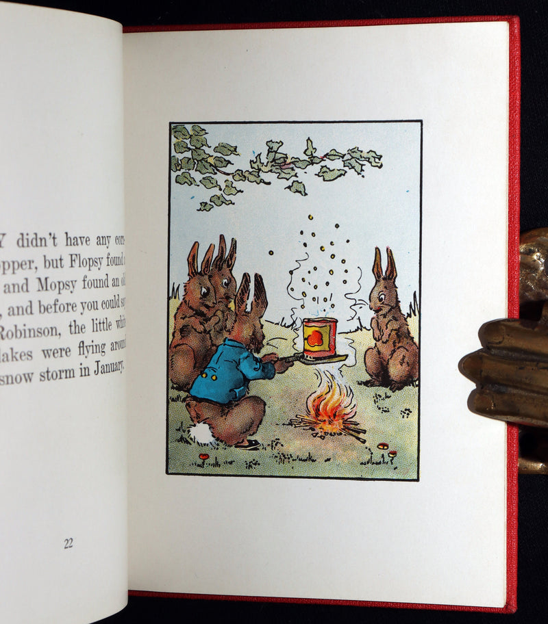 1935 Rare Book with Dust Jacket - How Peter Rabbit Went to Sea by Duff Graham