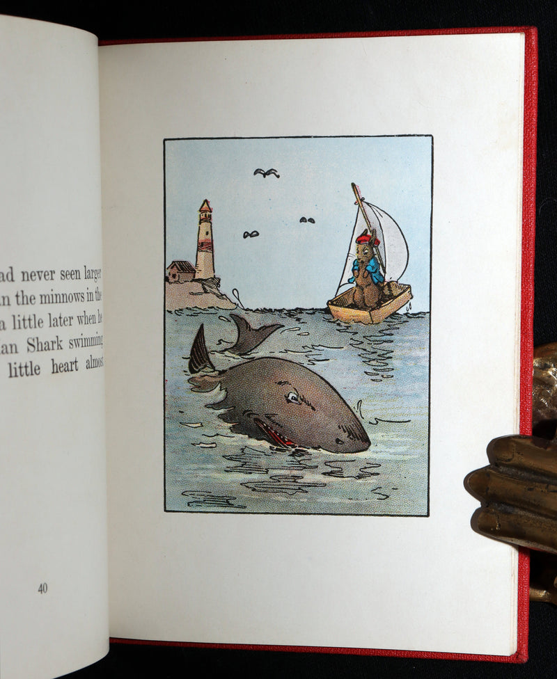 1935 Rare Book with Dust Jacket - How Peter Rabbit Went to Sea by Duff Graham