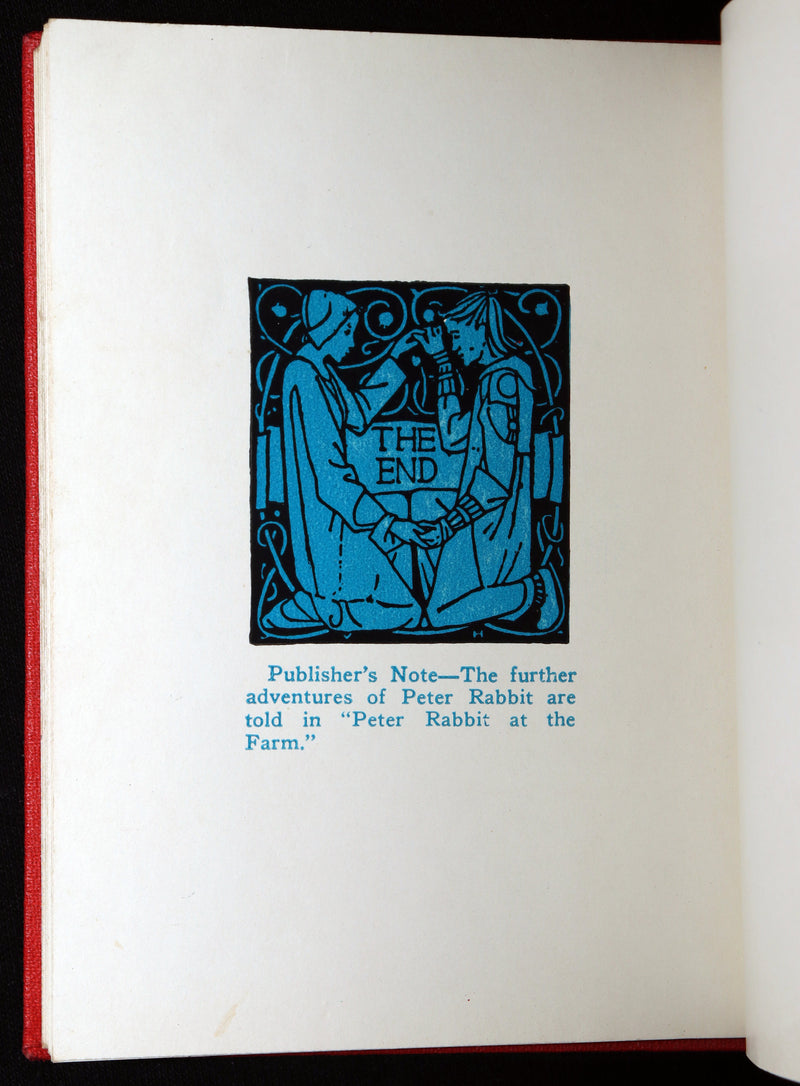 1935 Rare Book with Dust Jacket - How Peter Rabbit Went to Sea by Duff Graham