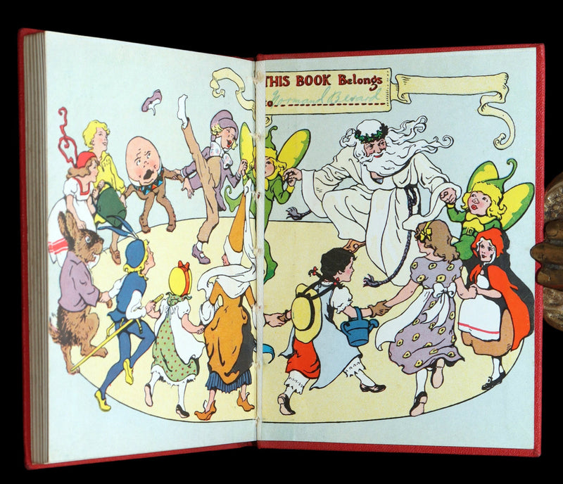 1935 Rare Book with Dust Jacket - How Peter Rabbit Went to Sea by Duff Graham