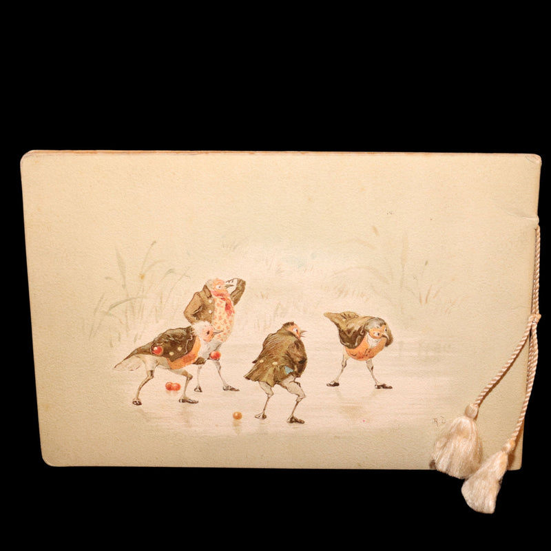 1890 Rare Book- The Twigs, Christmas at Ruddock Hall, Illustrated by R. Dudley