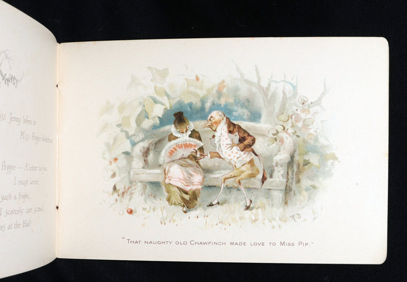 1890 Rare Book- The Twigs, Christmas at Ruddock Hall, Illustrated by R. Dudley