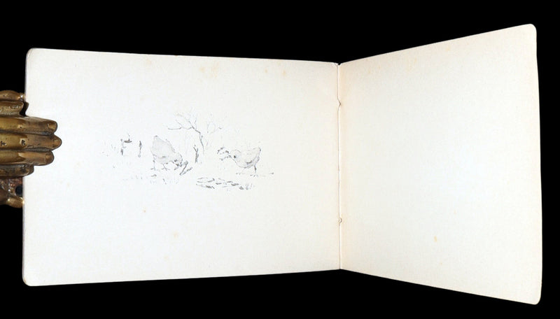 1890 Rare Book- The Twigs, Christmas at Ruddock Hall, Illustrated by R. Dudley