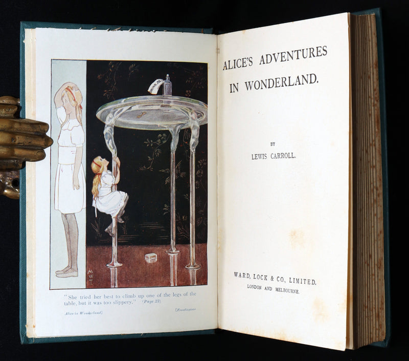1916 Rare Book in Scarce Dust Jacket - Alice’s Adventures in Wonderland